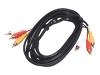 StarTech.com - Video / audio cable - composite video / audio - RCA (M) - RCA (M) - 3.7 m