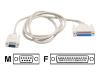 StarTech.com - Modem cable - DB-9 (M) - DB-25 (F) - 1.8 m