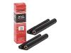Sharp UX 3CR - Print ribbon - 2 x black - 100 pages