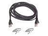Belkin
A3L980B02M-BLKS
Cable/Patch Cat6 RJ45 Snagless 2m black