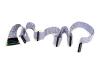 Belkin Internal SCSI III LVD Five Drive Ribbon Cable - SCSI internal cable - LVD - HD-68 (M) - HD-68 (M) - 1.422 m - blue