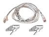 Belkin
A3L980B03M-WHTS
Cable/Patch Cat6 RJ45 Snagless White 3m