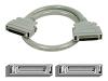 Belkin Pro Series External SCSI II (Fast SCSI) Cable - SCSI external cable - HD-50 (M) - HD-50 (M) - 1 m - stranded