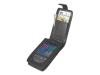 Belkin Leather Flip Case - Handheld carrying case - black