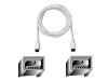 Belkin - IEEE 1394 cable - 9 pin FireWire 800 (M) - 9 pin FireWire 800 (M) - 1.8 m - molded - white