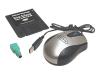 Belkin MiniScroller Optical Mouse - Mouse - optical - 3 button(s) - wired - PS/2, USB