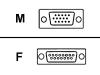 Apple - Display adapter - DB-15 (F) - HD-15 (M)