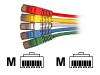 AESP Signamax - Patch cable - RJ-45 (M) - RJ-45 (M) - 2 m - UTP - ( CAT 5e ) - moulded - black