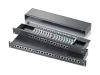 Roline - Patch panel - black - 1U - 24 ports