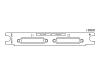 Cisco - Expansion module - 42 ports - E-1