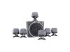Logitech X 620 - PC multimedia home theatre speaker system - 70.1 Watt (Total)