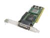 Adaptec SCSI RAID 2200S - Storage controller (RAID) - 2 Channel - Ultra320 SCSI - 320 MBps - RAID 0, 1, 5, 10, 50, JBOD - PCI 64