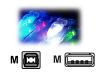 A.C.Ryan USB2.0 NewG - USB cable - 4 PIN USB Type A (M) - 4 PIN USB Type B (M) - 2 m ( USB / Hi-Speed USB )