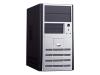 Chieftec Silver Fox BS-01B-B-SL - Mini tower - micro ATX - power supply 270 Watt - black, silver