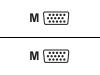 APC - Display cable - HD-15 (M) - HD-15 (M) - 2 m - molded