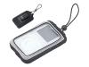 Belkin Neoprene Sport Case w/ Drawstring - Soft case for digital player - neoprene, PVC - black, silver