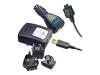 Covertec Travel Sync Charger Kit - Power adapter - AC / car / airplane