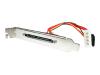 StarTech.com - Serial ATA internal to external cable - Serial ATA 150 - 7 pin Serial ATA, 15 pin SATA power - 4 PIN internal power, 7 pin Serial ATA - 30.5 cm