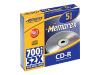 Memorex Professional - 5 x CD-R - 700 MB 52x - slim jewel case - storage media