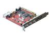 Conceptronic - USB / FireWire adapter - PCI - USB, Firewire, Hi-Speed USB