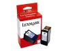 Lexmark Cartridge No. 31 - Print cartridge (photo) - 1 x colour (cyan, magenta, yellow) - 135 pages