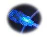 Akasa USB-18-BL - USB cable - 4 PIN USB Type A (M) - 4 PIN USB Type B (M) - 1.8 m ( USB / Hi-Speed USB ) - blue