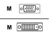 Epson - Display cable - HD-15 (M) - DVI-D (M)