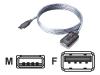 Good Way USB 2.0 Active Repeater Cable AR2500 - USB extender - 4 PIN USB Type A (M) - 4 PIN USB Type A (F) - 3 m ( USB / Hi-Speed USB ) - active cable (signal regeneration)
