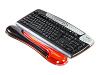 Kensington Duo Gel Wristrest Wave - Keyboard wrist pillow - two-tone graphite