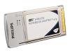 Philips Wireless Notebook Adapter CPWNA100 - Network adapter - CardBus - 802.11b, 802.11a, 802.11g