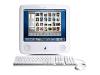 Apple eMac SuperDrive - All-in-one - 1 x PPC G4 1.42 GHz - RAM 512 MB - HDD 1 x 160 GB - DVDRW (+R double layer) - Radeon 9600 - Mdm - MacOS X 10.4 - Monitor : 17