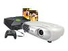 Epson EMP TW10H Sport Edition Live - LCD projector - 1200 ANSI lumens - WVGA (854 x 480) - widescreen