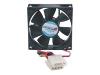 StarTech.com 80x25mm Dual Ball Bearing Computer Case Fan w/ LP4 Connector - System fan kit - 80 mm