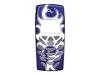 Belkin Fascias - Cellular phone cover - Tribal-Blue White - Nokia 8310