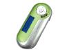Transcend JetFlash MP3 - Digital player / radio - flash 256 MB - WMA, MP3 - green