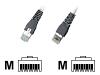 AESP - Crossover cable - RJ-45 (M) - RJ-45 (M) - 10 m - UTP - ( CAT 5e ) - booted - red