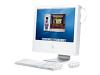 Apple iMac G5 - All-in-one - 1 x PPC G5 1.6 GHz - RAM 256 MB - HDD 1 x 80 GB - CD-RW / DVD-ROM combo - GF FX 5200 Ultra - Mdm - MacOS X 10.3 - Monitor LCD display 17
