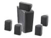 Sony SA VE356T - Home theatre speaker system - silver