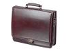 Targus Ambassador Notebook Attaché - Notebook carrying case - chocolate brown