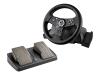 Logitech Precision Vibration Feedback Wheel for Xbox - Wheel and pedals set - 12 button(s) - Microsoft Xbox