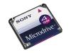 Sony COMPACTVAULT RHMD4G - Hard drive - 4 GB - removable - CF+