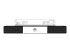 HP Flat Panel Speaker Bar - PC multimedia speakers - 2.5 Watt (Total) - carbonite black
