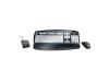 Toshiba - Keyboard - wireless - RF - mouse - USB wireless receiver - Spanish