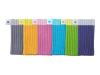 Apple iPod Socks - Pouch for digital player - grey, blue, purple, green, orange, pink - iPod mini, iPod (3G), iPod (4G), iPod nano, iPod with video (5G), iPod with colour display (pack of 6 )