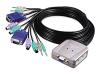 Good Way KS-703 - KVM / audio switch - PS/2 - 2 ports - 1 local user