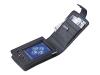 Belkin Leather Flip Case - Handheld carrying case - black