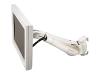 Ergotron ARMS 400 series - Mounting kit ( articulating arm ) for flat panel - grey - wall-mountable