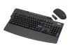 Lenovo ThinkPlus Enhanced Performance Wireless Keyboard and Optical Mouse - Keyboard - wireless - RF - mouse - USB wireless receiver - business black - Danish - retail