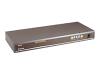 D-Link DKVM 8E - KVM switch - PS/2 - 8 ports - 1 local user external - stackable