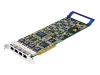 Eicon DIVA Server 4BRI - ISDN terminal adapter - plug-in card - PCI - ISDN BRI ST - 128 Kbps - V.90 - 4 digital port(s)